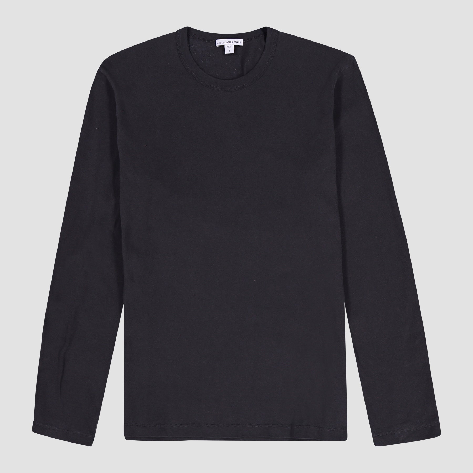 James perse long sleeve crew neck sale