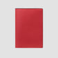 Passport Cover in Panama Scarlet Red