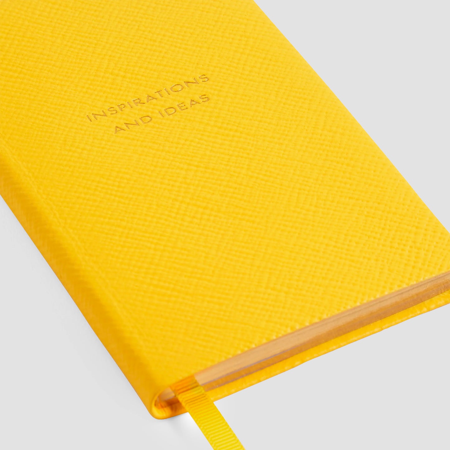 Inspirations and Ideas Panama Notebook Lemon