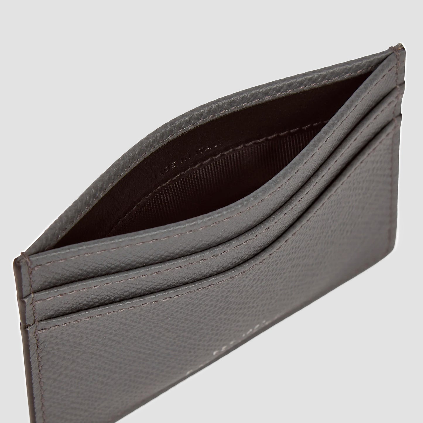 Flat Card Holder in Panama Storm Grey