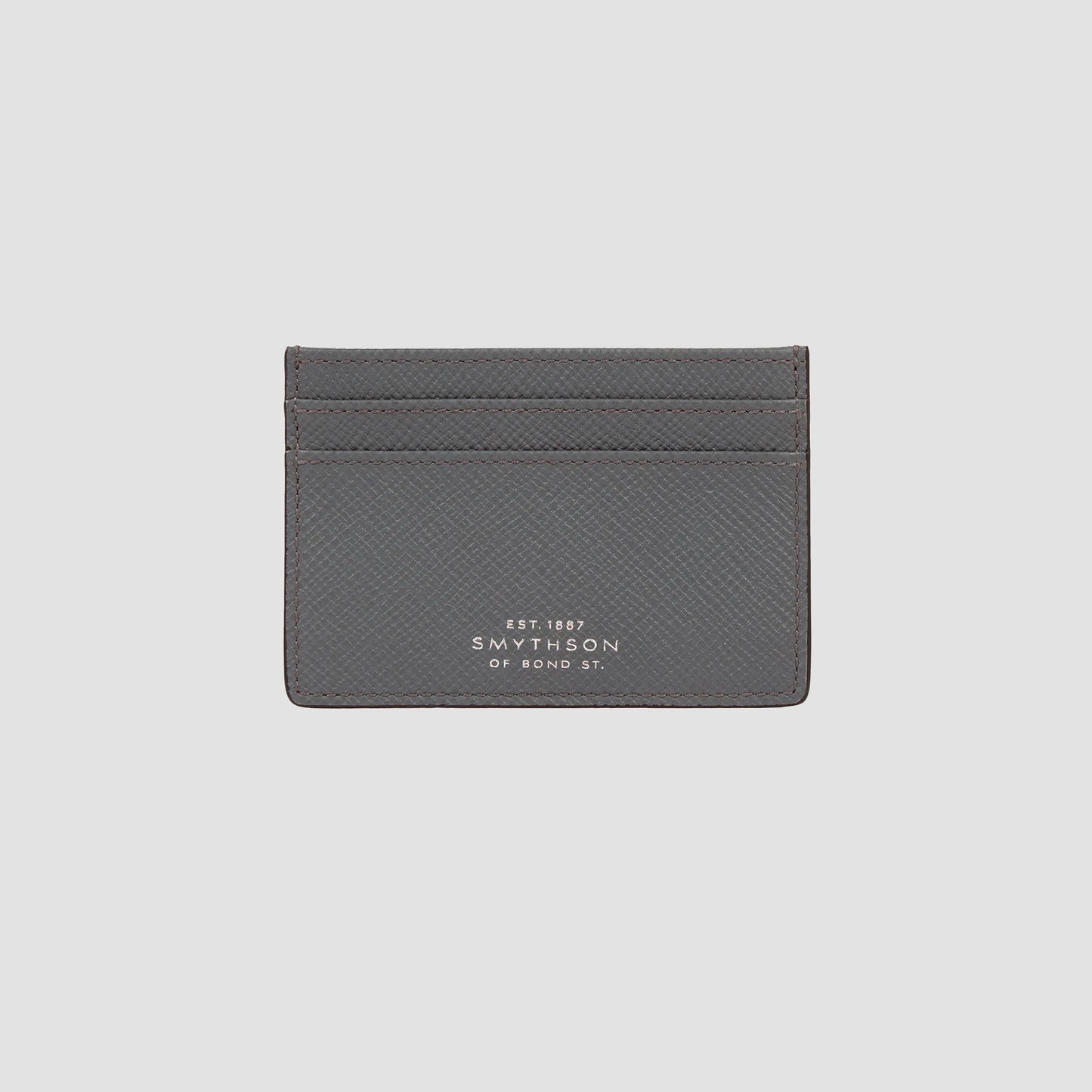 Flat Card Holder in Panama Storm Grey