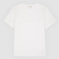 215 Loopwheeled  Short Sleeve Crew Neck T-Shirt, Classic Fit 8.6oz White