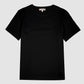 215 Loopwheeled  Short Sleeve Crew Neck T-Shirt, Classic Fit 8.6oz Deep Black