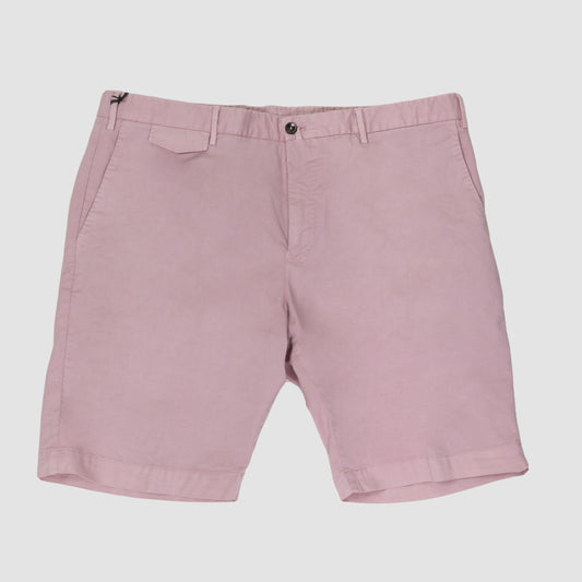 NU35 Shorts in Lighweight Stretch Cotton Y601 Soft Pink