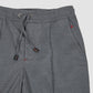 Drawstring Trousers Fresco Wool - Mid Grey