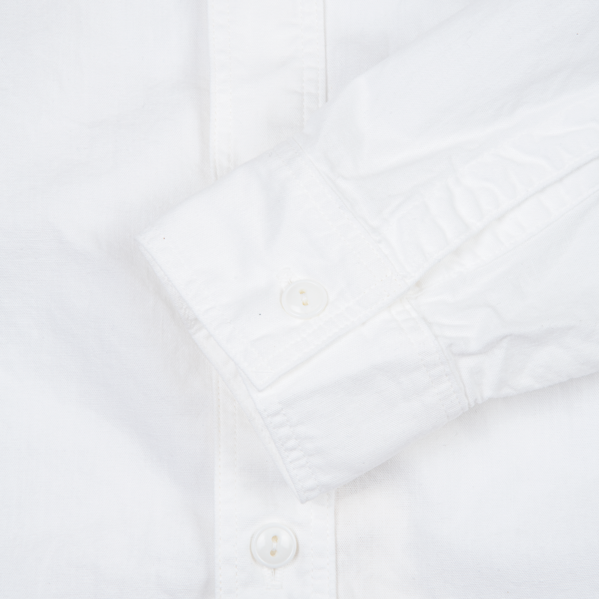 Chambray Work Shirt - White – Silver Deer