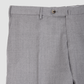 Super 110`s Lightweight Flannel Trouser 0220 Light Grey Melange