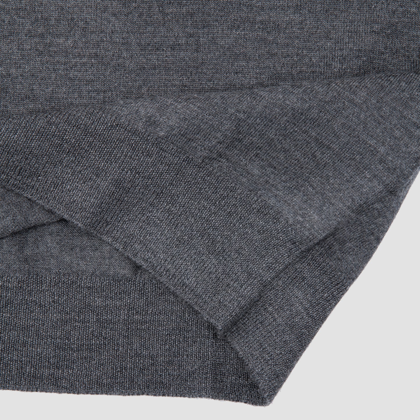 Wool Crewneck Sweater Dark Grey