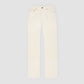 5 Pocket Trousers Cotton Cashmere Stretch Drill - Y012 Cream