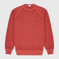 Raglan Crew Neck Sweater Orange