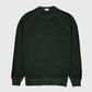 Raglan Crew Neck Sweater Dark Green