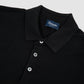 Ice Cotton Knit Polo Black