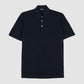 Ice Cotton Knit Polo Navy