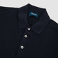 Ice Cotton Knit Polo Navy