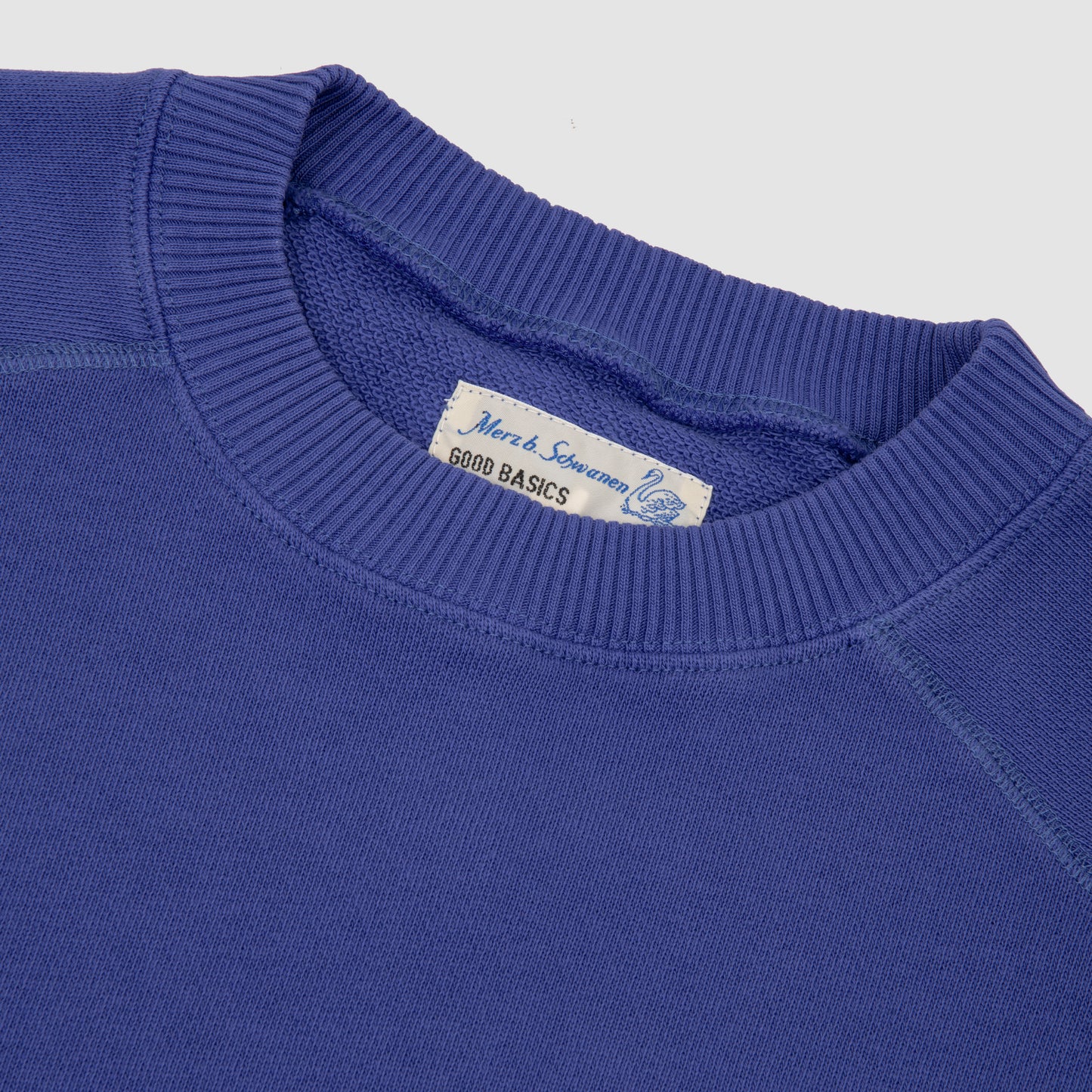 Organic Cotton Relaxed Fit 10,6 oz Sweatshirt - Vintage Blue