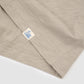 Pima Slub Cotton Relaxed Fit 5,8 oz T-Shirt - Greige