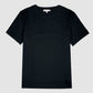 215 Loopwheeled  Short Sleeve Crew Neck T-Shirt, Classic Fit 8.6oz Charcoal