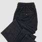 Wool Double Face Jersey Drawstring Trousers Dark Grey