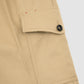 Cotton and Cashmere Santorial Cargo Trousers Khaki