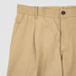 Cotton and Cashmere Santorial Cargo Trousers Khaki