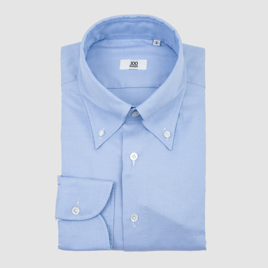 Blue Oxford Button Shirt