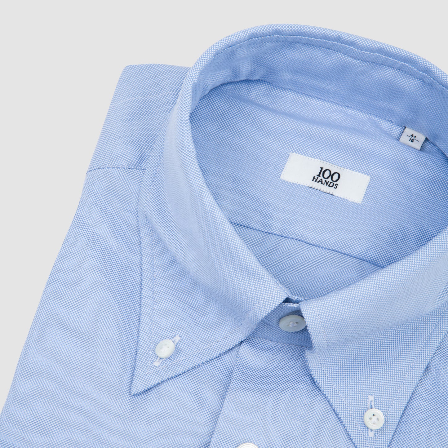 Blue Oxford Button Shirt