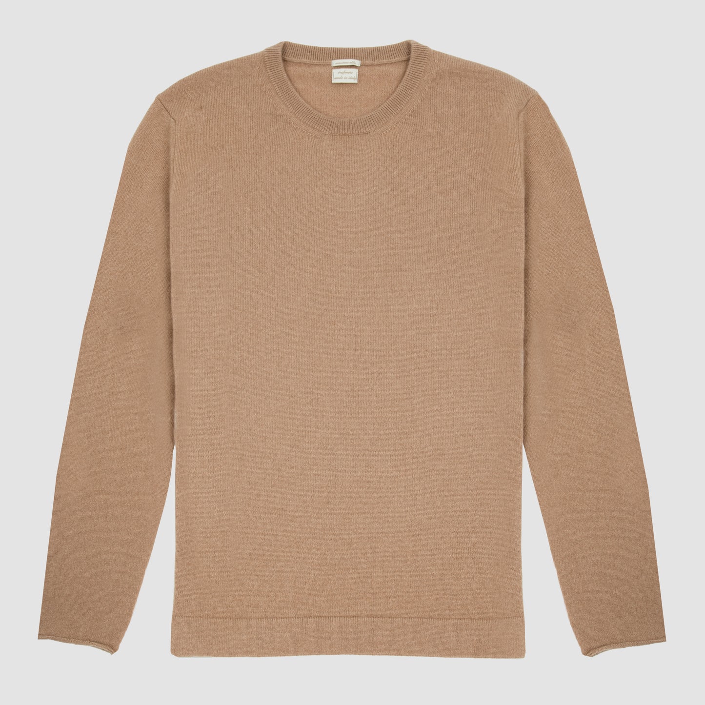 Crew Neck Sweater - Beige