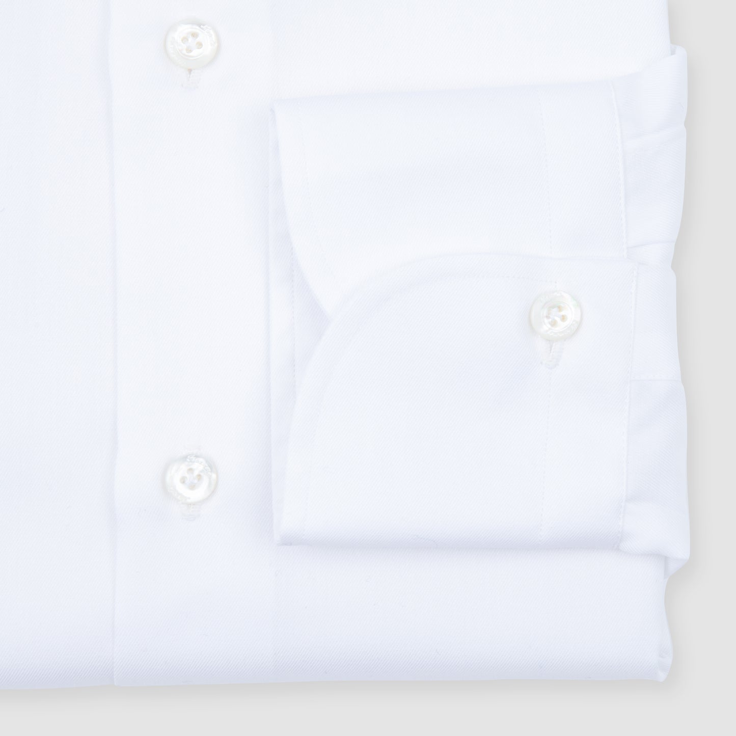 White Twill traveler, Eduardo Spread Collar, Napoli Fit Dress Shirt