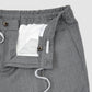 Deluxe Wool & Silk Comfort Flannel Jogger Light Grey