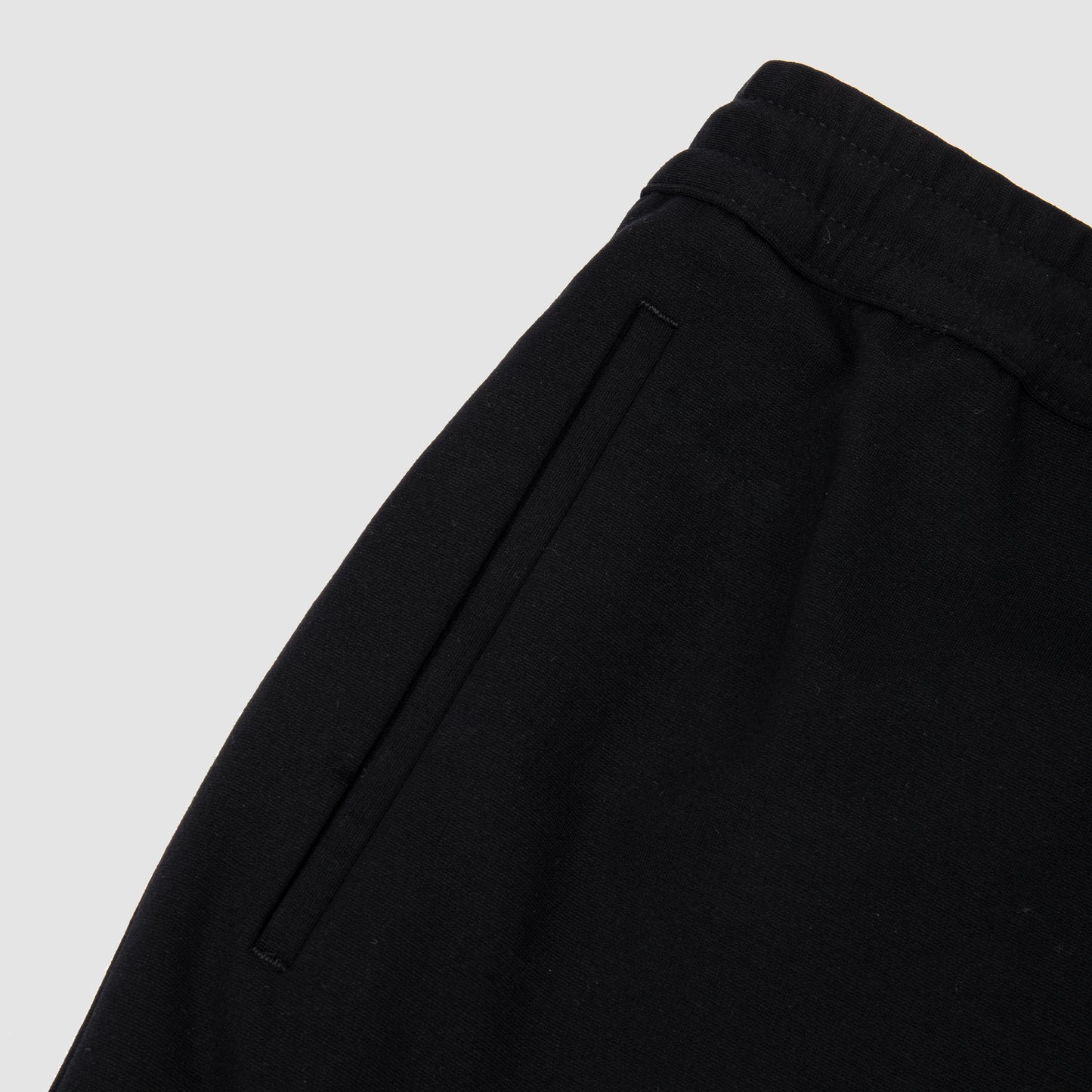 Stretch Tech Jersey Jogger Black