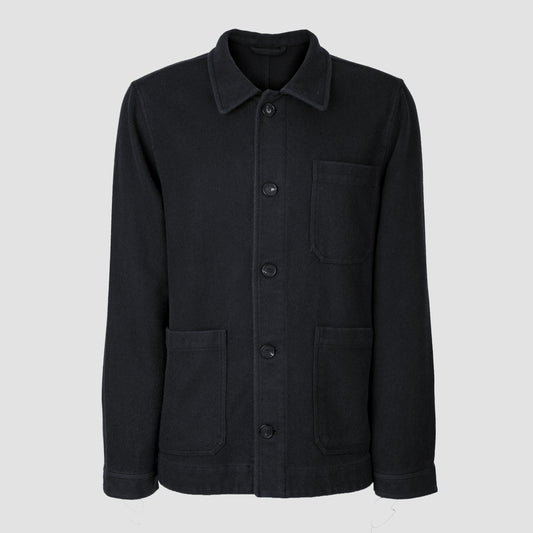 Cashmere Chore Jacket Black