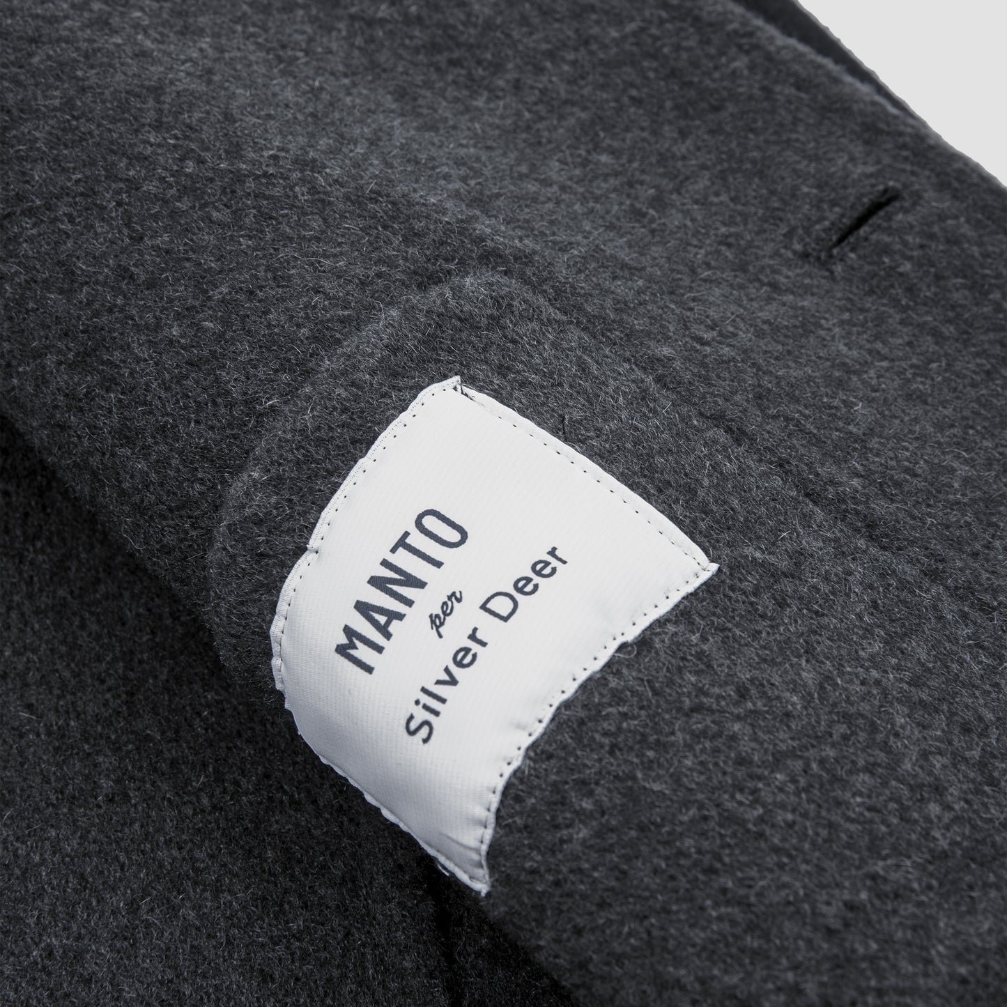 Cashmere Double Face Jacket Dark Blue/Dark Grey