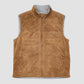 Suede & Cashmere Reversible Vest Hazel