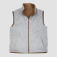 Suede & Cashmere Reversible Vest Hazel