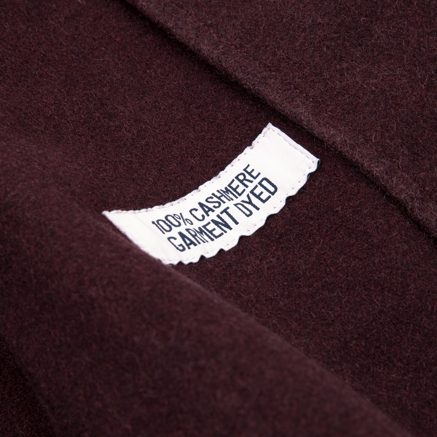 Cashmere Trucker Jacket Dark Bordeaux