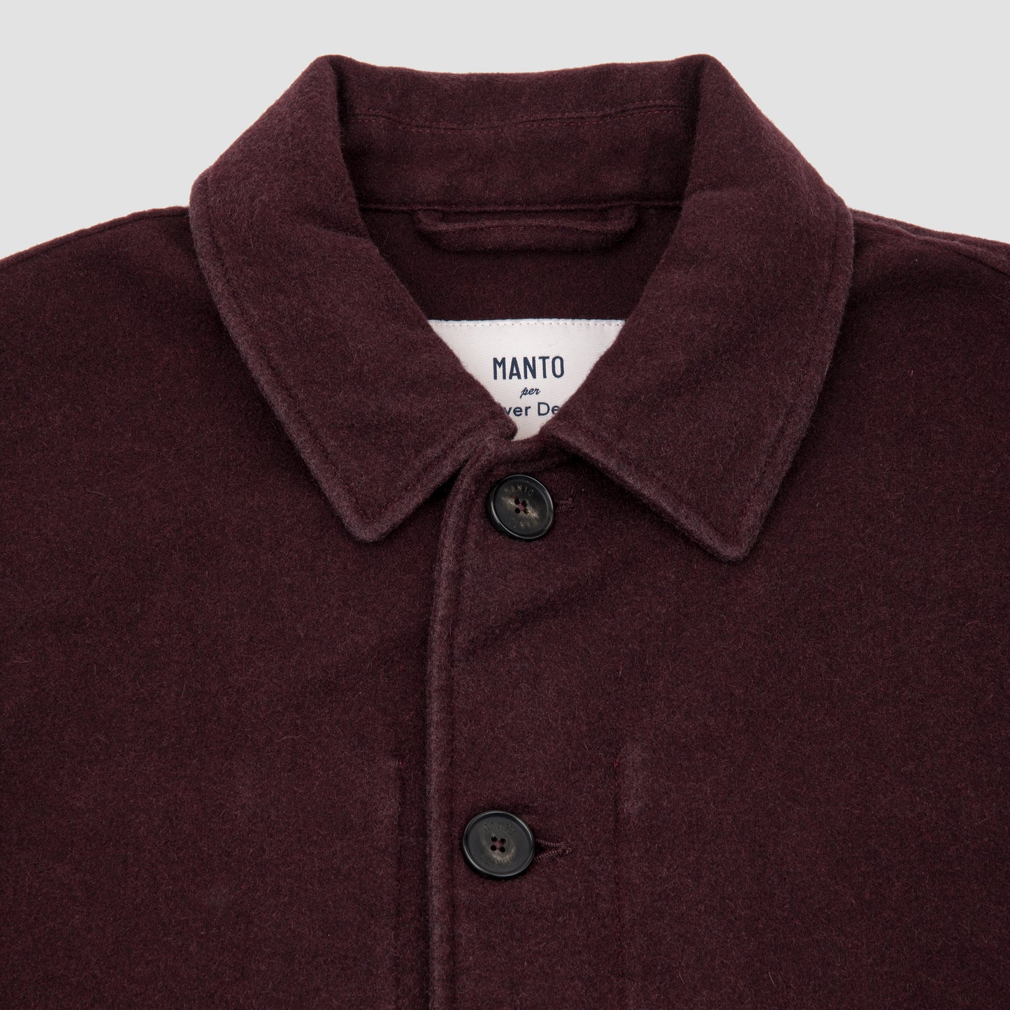 Cashmere Trucker Jacket Dark Bordeaux