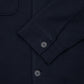 HARRISON OVERSHIRT Italia Jersey Cotton Wool Dark Navy