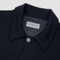 HARRISON OVERSHIRT Italia Jersey Cotton Wool Dark Navy