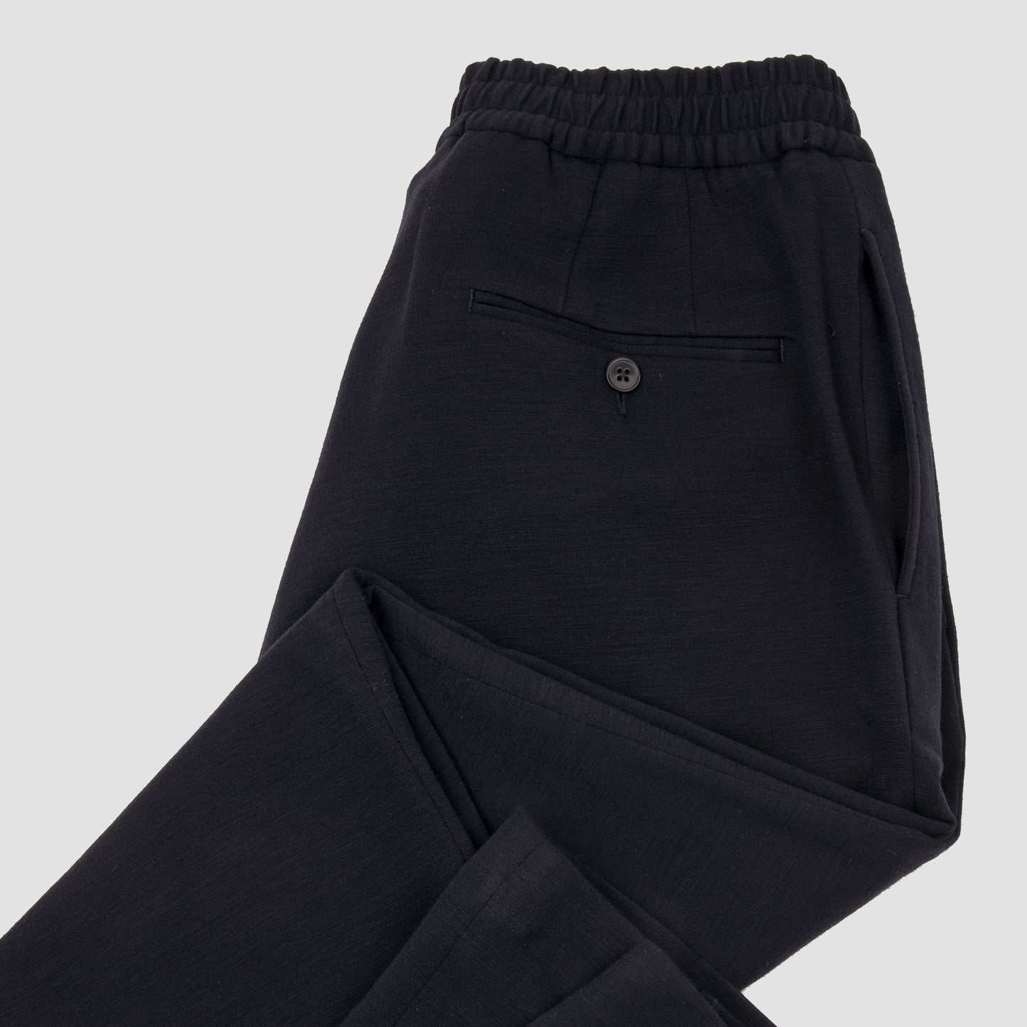 WALTER PANTS Italian Cotton Wool Dark Navy