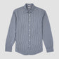 Viscose and Polyamide Classic Shirt Light Grey