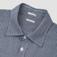 Viscose and Polyamide Classic Shirt Light Grey