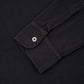 Cotton Long Sleeve Polo Black