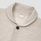 Cashmere Shawl Collar Cardigan Off-White