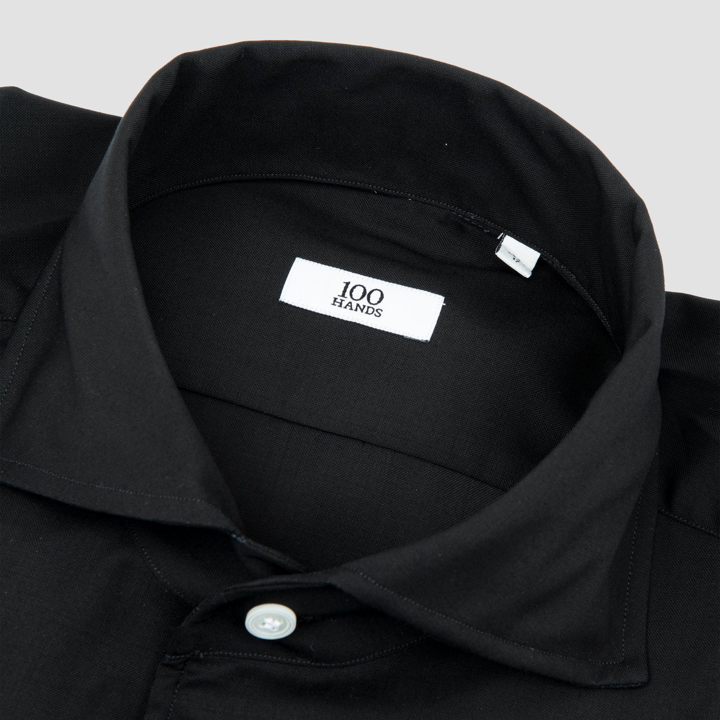 Wool Poplin Sportshirt Black