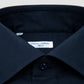 Cotton Shirt with Tullio Collar Navy