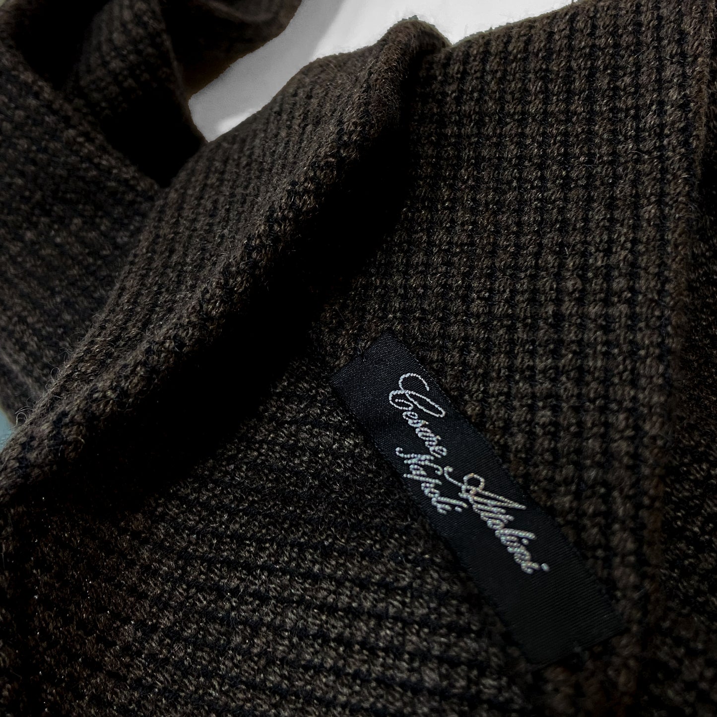 Cashmere Tie Brown