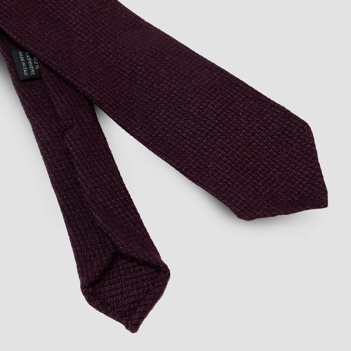 Cashmere Tie Burgundy