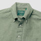 Shetland Fannel Button Down Shirt Green