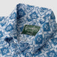 Oxford Snowflake Button Down Shirt Blue/White