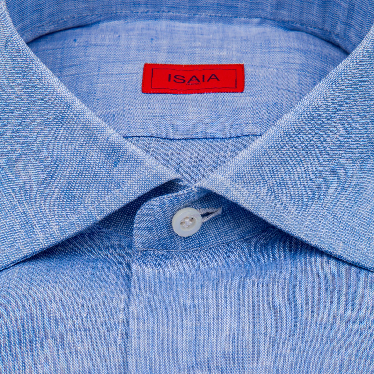 Linen Sportshirt Blue